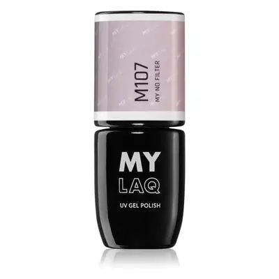 MYLAQ UV Gel Polish géles körömlakk árnyalat My No Filter 5 ml