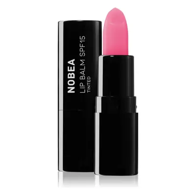 NOBEA Day-to-Day Lip Balm SPF 15 Tinted ajakbalzsam SPF 15 #L03 Peony pink 4 g