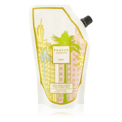 Baobab Collection Body Wellness Miami kéz és testápoló krém utántöltő 350 ml