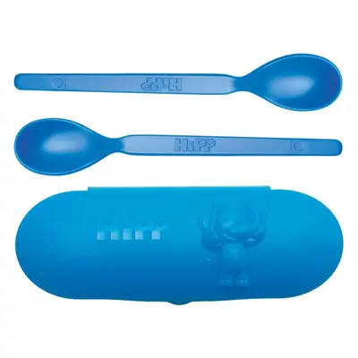 Hipp Spoons Set etetőkészlet Blue(utazásra)