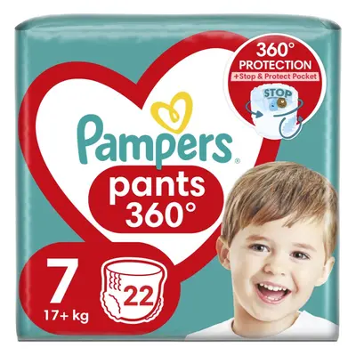 Pampers Pants Size 7 eldobható nadrágpelenkák 17+ kg 22 db