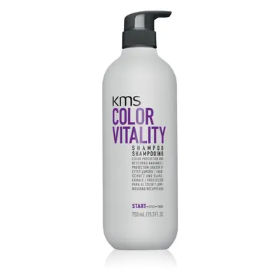 KMS Color Vitality Shampoo tápláló sampon festett hajra 750 ml