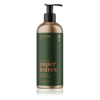 Attitude Super Leaves Essentials természetes szappan kézre Patchouli & Black Pepper 473 ml