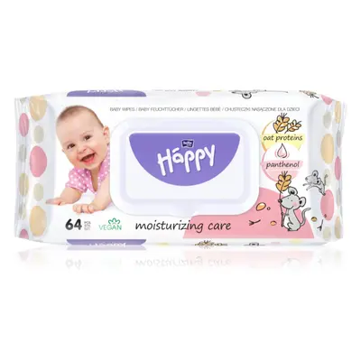 BELLA Baby Happy Oat proteins and Panthenol nedves törlőkendő gyerekeknek 64 db