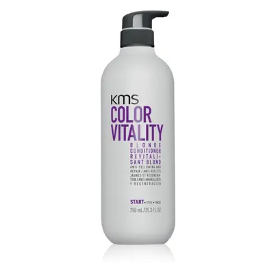 KMS Color Vitality Blonde Conditioner hidratáló kondicionáló szőke hajra 750 ml