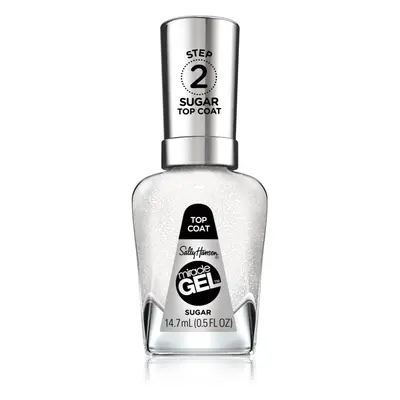 Sally Hansen Miracle Gel™ fedő körömlakk a csillogó fényért árnyalat 103 Sugar 14,7 ml