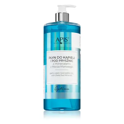 Apis Natural Cosmetics Optima tusoló- és fürdőgél holt-tenger ásványaival 1000 ml