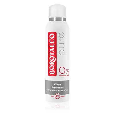 Borotalco Pure alumínium mentes dezodor spray formában 48h 150 ml