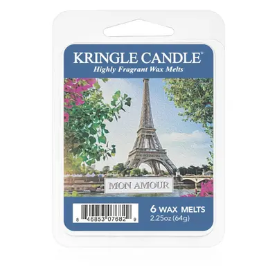 Kringle Candle Mon Amour illatos viasz aromalámpába 64 g