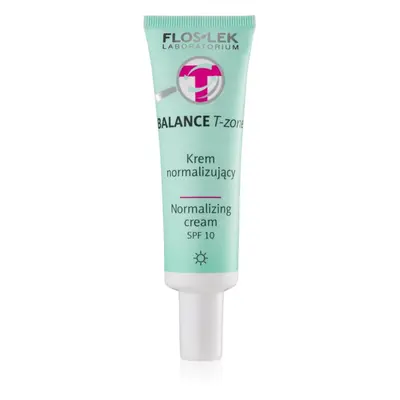 FlosLek Laboratorium Balance T-Zone normalizáló nappali krém SPF 10 50 ml