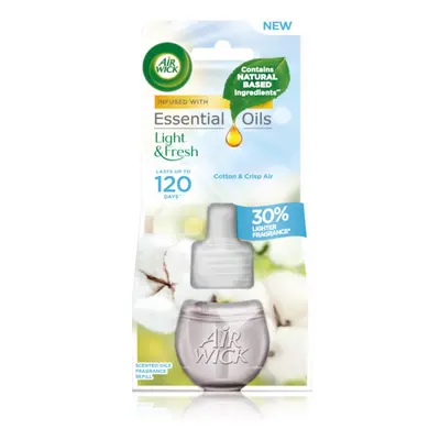 Air Wick Light & Fresh Cotton & Crisp Air Aroma diffúzor töltet 19 ml