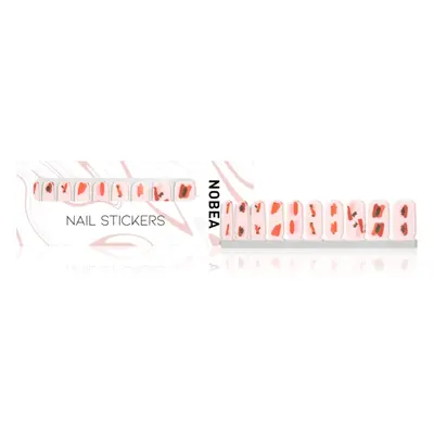 NOBEA Accessories Nail File körömmatrica Red & pink 1 db