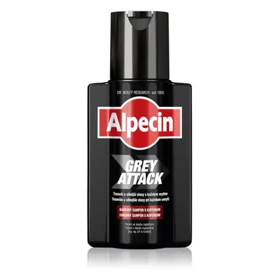 Alpecin Grey Attack sampon koffein kivonattal az őszülő haj ellen uraknak 200 ml