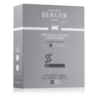 Maison Berger Paris Anti Odour Tobacco illat autóba utántöltő 2x17 g