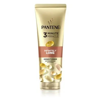 Pantene 3 Minute Miracle Infinitely Long regeneráló kondicionáló a gyenge és sérült hajra 220 ml