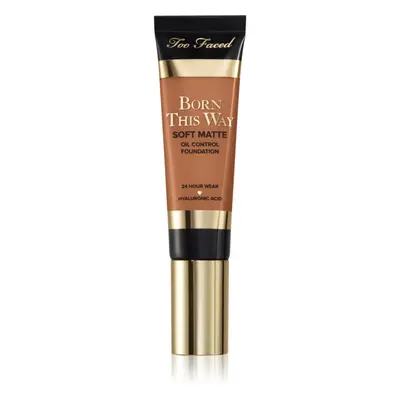 Too Faced Born This Way Soft Matte Foundation mattító make-up árnyalat Honey 30 ml