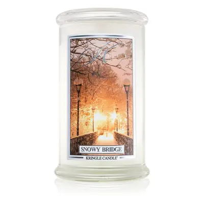 Kringle Candle Snowy Bridge illatgyertya 624 g