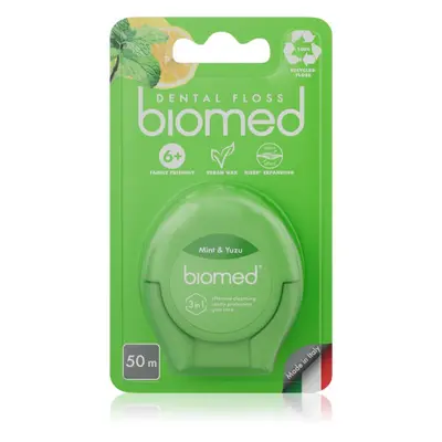 Biomed Dental Floss fogselyem Mint and Yuzu 50 m