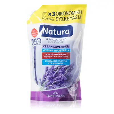 PAPOUTSANIS Natura Clean Lavender folyékony szappan 750 ml