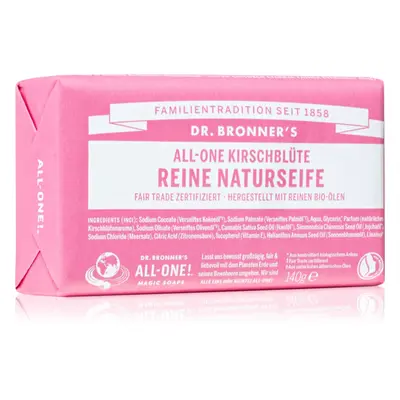 Dr. Bronner’s Cherry Blossom Pure Castile Soap Bar Szilárd szappan 140 g