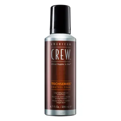 American Crew Techseries Control Foam hajformázó hab hosszan tartó fixálásért 200 ml