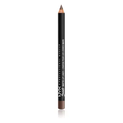 NYX Professional Makeup Suede Matte Lip Liner Matt ajakceruza árnyalat 21 Brooklyn Thorn 1 g