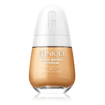 Clinique Even Better Clinical Serum Foundation SPF 20 ápoló alapozó SPF 20 árnyalat WN 114 Golde