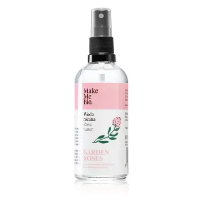 Make Me BIO Garden Roses rózsavíz a bőr intenzív hidratálásához Glass bottle 100 ml