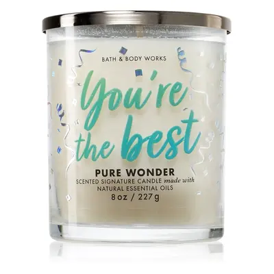 Bath & Body Works Pure Wonder illatgyertya 227 g