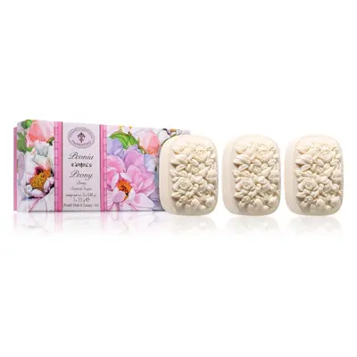 Saponificio Artigianale Fiorentino Peony Set szilárdszappan-szett