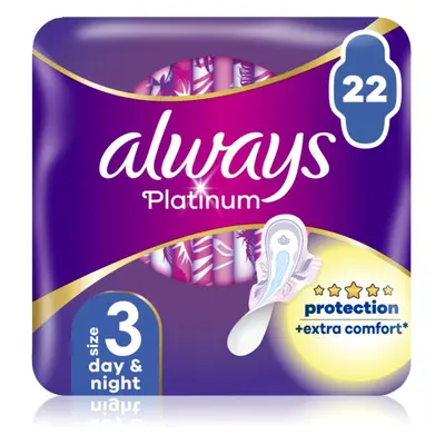 Always Platinum Night Size 3 egészségügyi betétek éjszakára 22 db