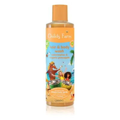 Childs Farm Hair & Body Wash tisztító emulzió testre és hajra Watermelon & Organic Pineapple 250