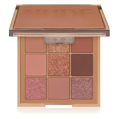 Huda Beauty Nude Obsessions szemhéjfesték paletta árnyalat Nude medium 34 g