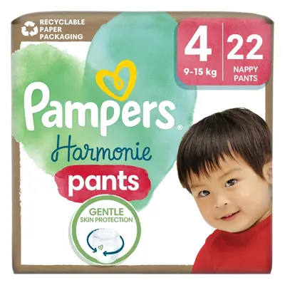 Pampers Harmonie Pants Size 4 nadrágpelenkák 9-15 kg 22 db