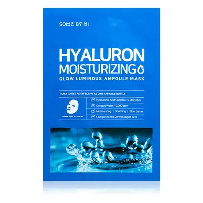 Some By Mi Glow Luminous Hyaluron Moisturizing hidratáló gézmaszk hialuronsavval 25 g