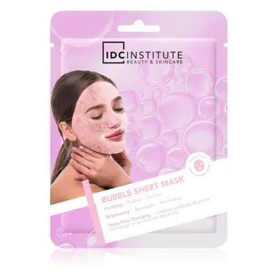 IDC Institute Bubble Sheet Mask egyszer használatos fátyolmaszk arcra 1 db