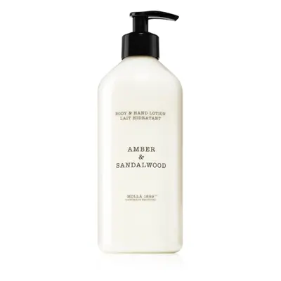 Cereria Mollá Amber & Sandalwood krém kézre és testre unisex 500 ml