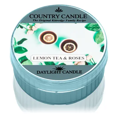 Country Candle Lemon Tea & Roses teamécses 42 g