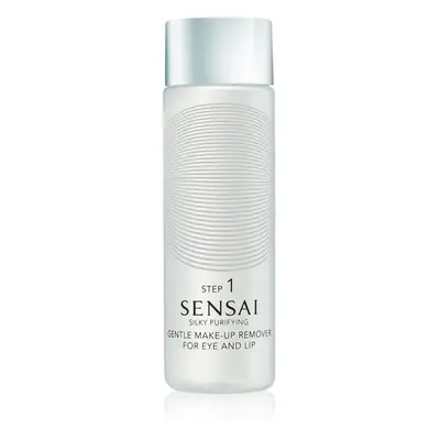 Sensai Silky Purifying Gentle Make-up Remover For Eye & Lip szem és szájlemosó 100 ml