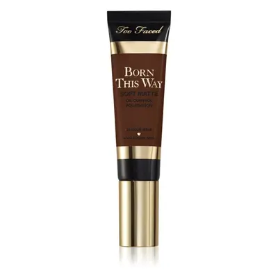 Too Faced Born This Way Soft Matte Foundation mattító make-up árnyalat Ganache 30 ml