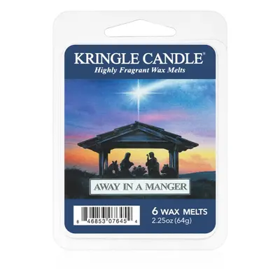 Kringle Candle Away in a Manger illatos viasz aromalámpába 64 g