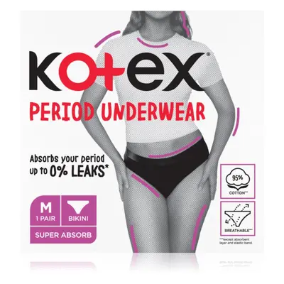 Kotex Period Underwear Size M menstruációs női alsó méret M 1 db