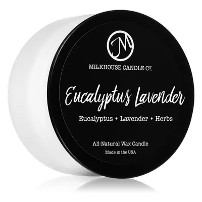 Milkhouse Candle Co. Creamery Eucalyptus Lavender illatgyertya Sampler Tin 42 g