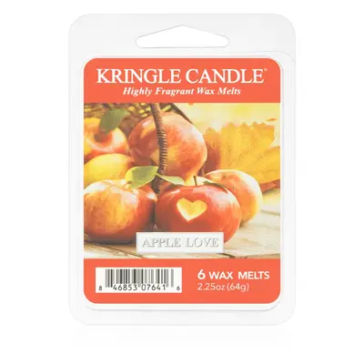 Kringle Candle Apple Love illatos viasz aromalámpába 64 g