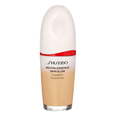 Shiseido Revitalessence Skin Glow Foundation könnyű alapozó világosító hatással SPF 30 árnyalat 