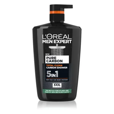 L’Oréal Paris Men Expert Pure Carbon tusfürdő gél 5 in 1 1000 ml