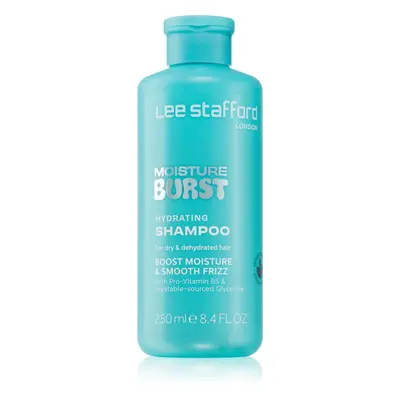 Lee Stafford Moisture Burst Hydrating Shampoo intenzíven regeneráló sampon a károsult hajra 250 