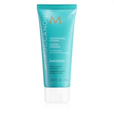 Moroccanoil Frizz Control Smoothing Lotion kisimító krém a rakoncátlan és töredezett hajra 75 ml