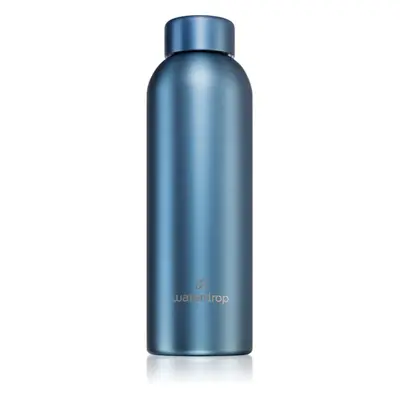 Waterdrop Thermo Steel Metal rozsdamentes kulacs szín Blue Brushed 600 ml