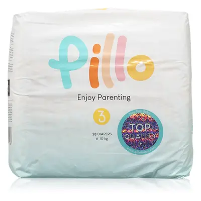 Pillo Premium Midi Size 3 eldobható pelenkák 6-10 kg 28 db